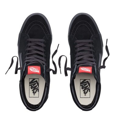 Vans Sk8-Hi - Kadın Bilekli Ayakkabı (Siyah)